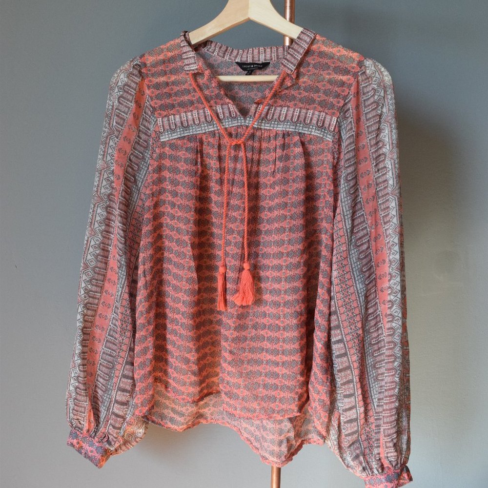 Lucky Brand Boho Shirt